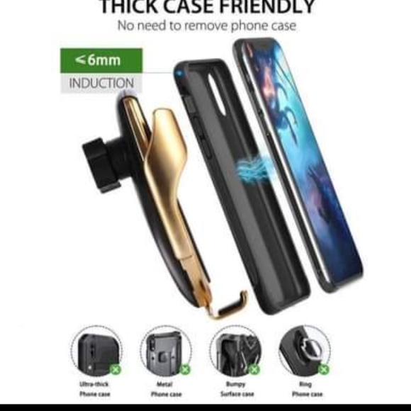 Infrared sensor Wireless Car Mobile Phone Charger - Picture 3 of 5